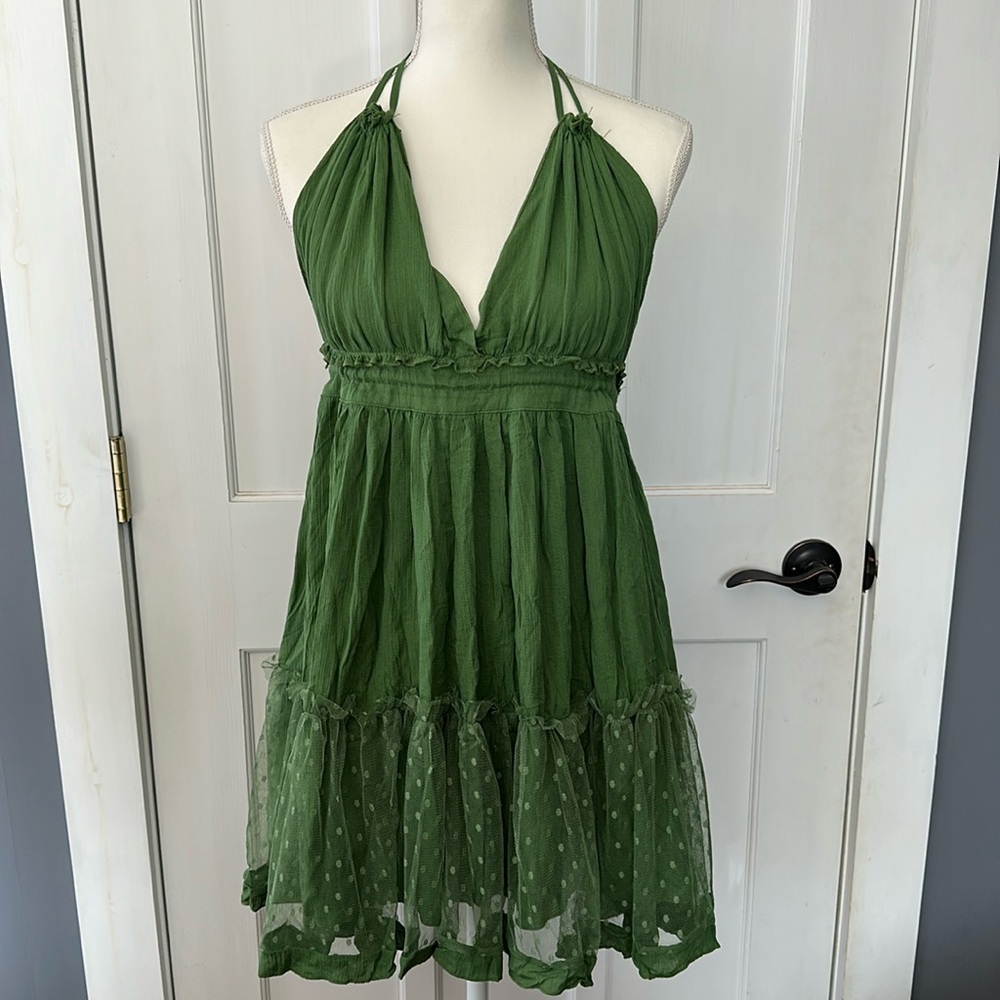 Green dress